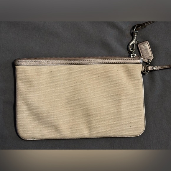 Coach Canvas Beachy Wristlet - Picture 6 of 6